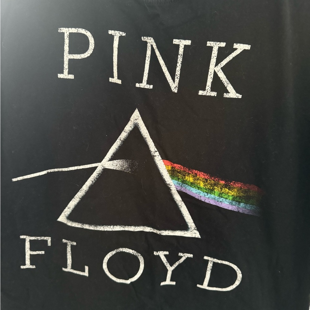 Pink Floyd Black Graphic Tee